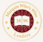 Marquis Who's Who Leaders badge — established 1898